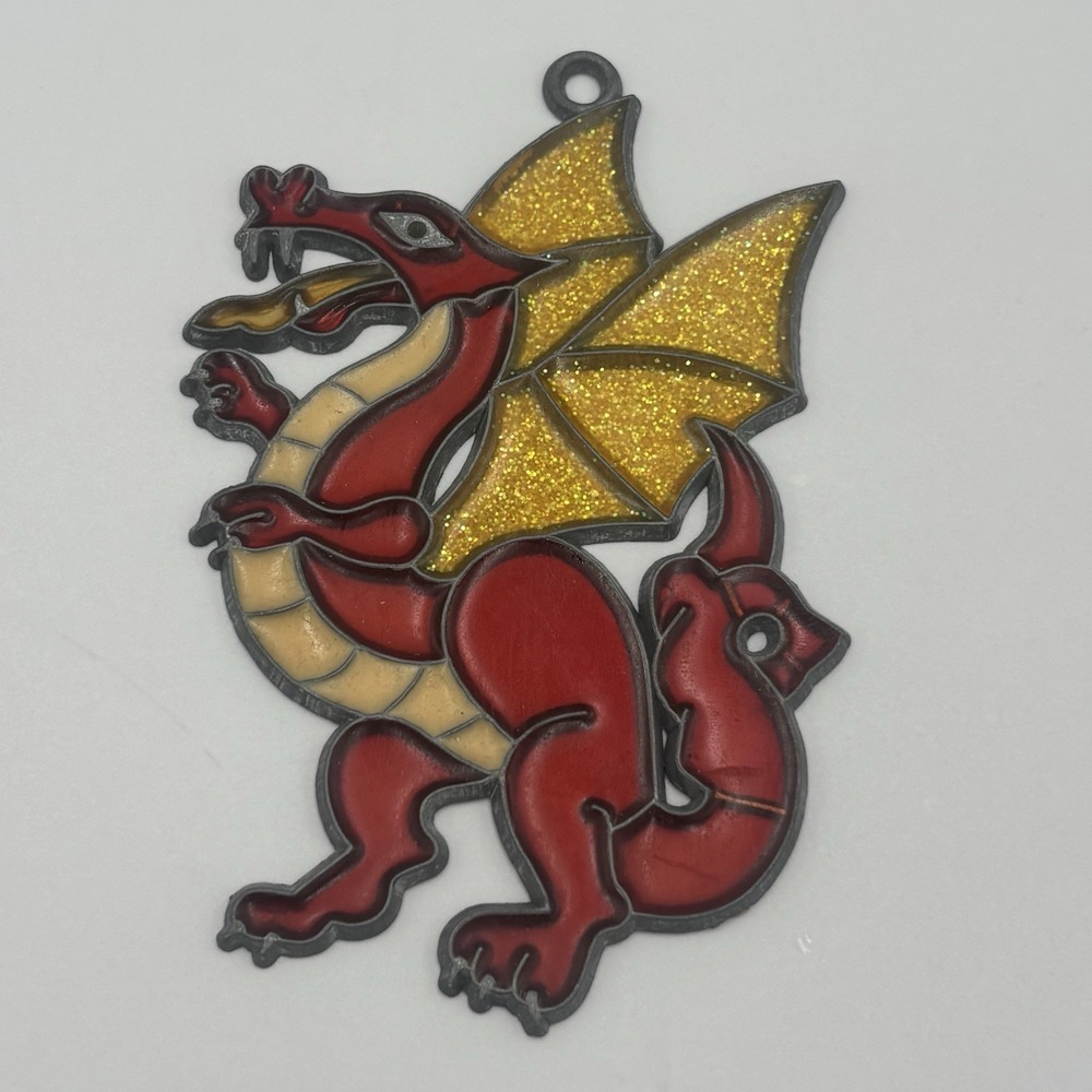Vintage Dragon Window Sun‎ Catcher Window Hang Ornament